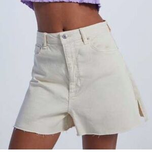 WeWoreWhat Off-White Jean Shorts